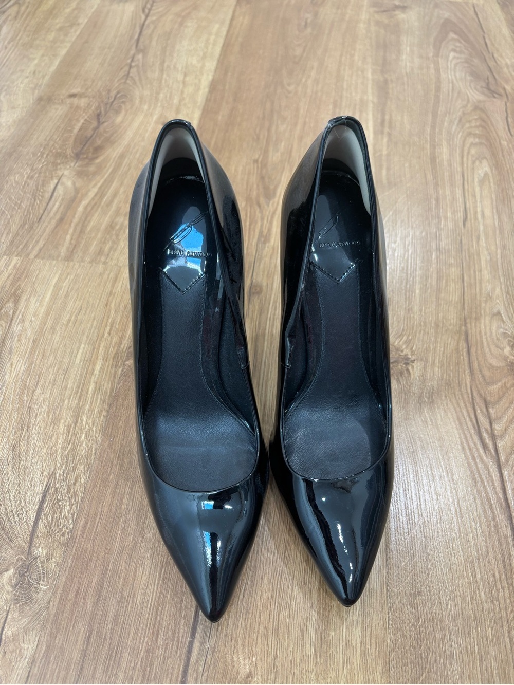 Brian Atwood Pointed Toe Patent Leather
Pumps